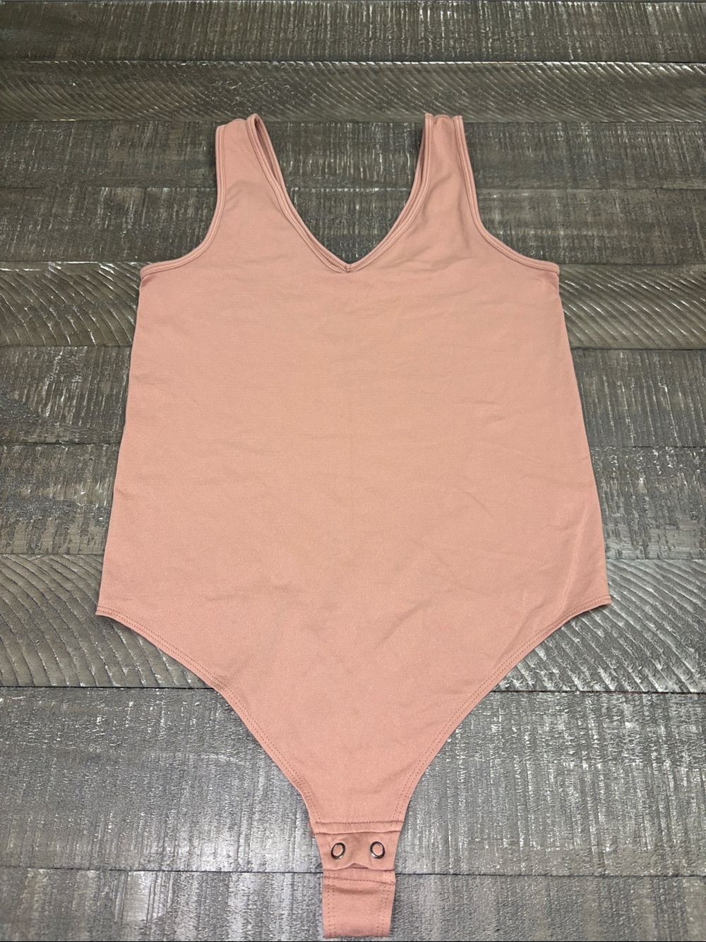 SO Pink V-Neck Sleeveless Baby One-Piece Bodysuit